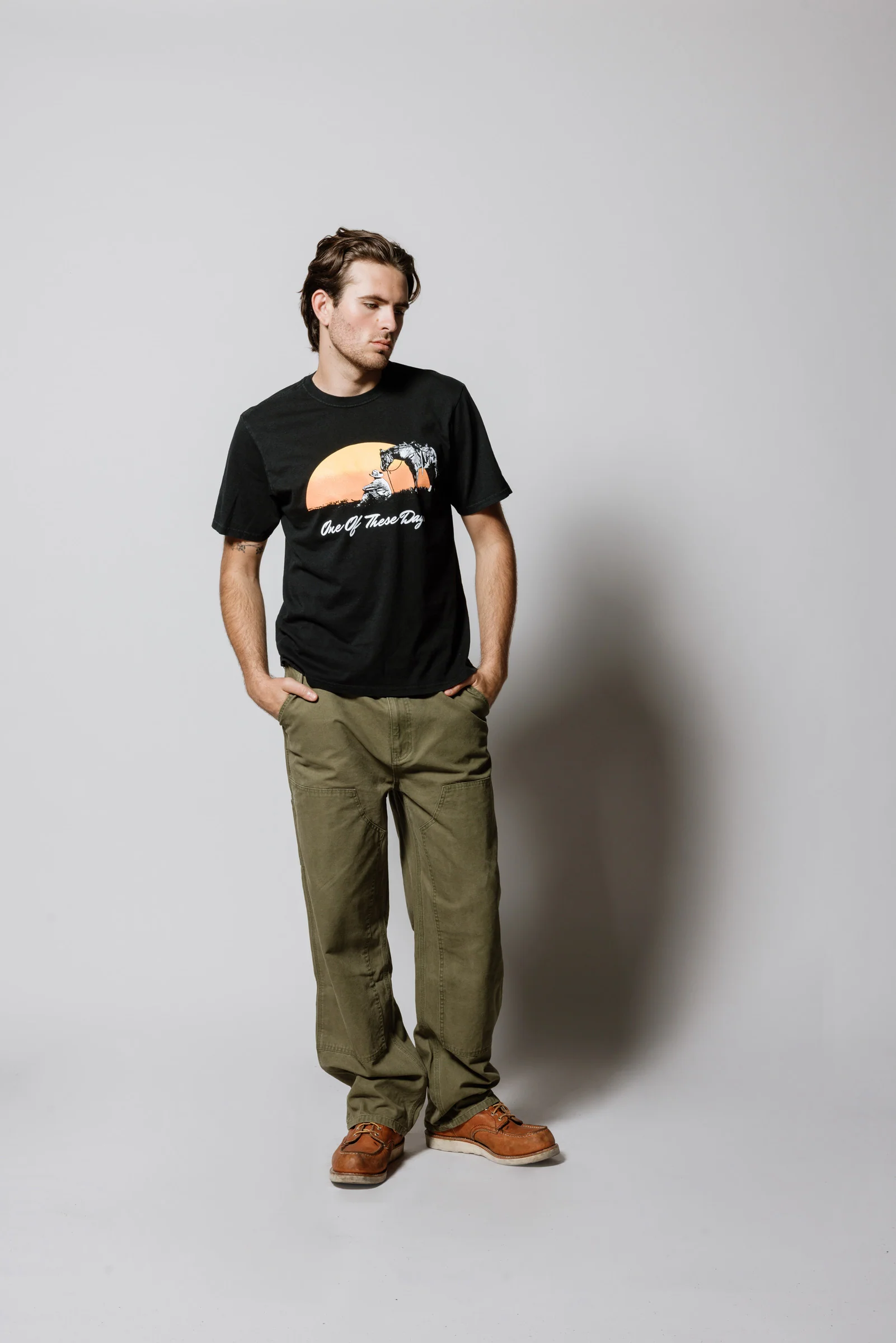 Canvas Double Knee Pant | Olive - Image 4