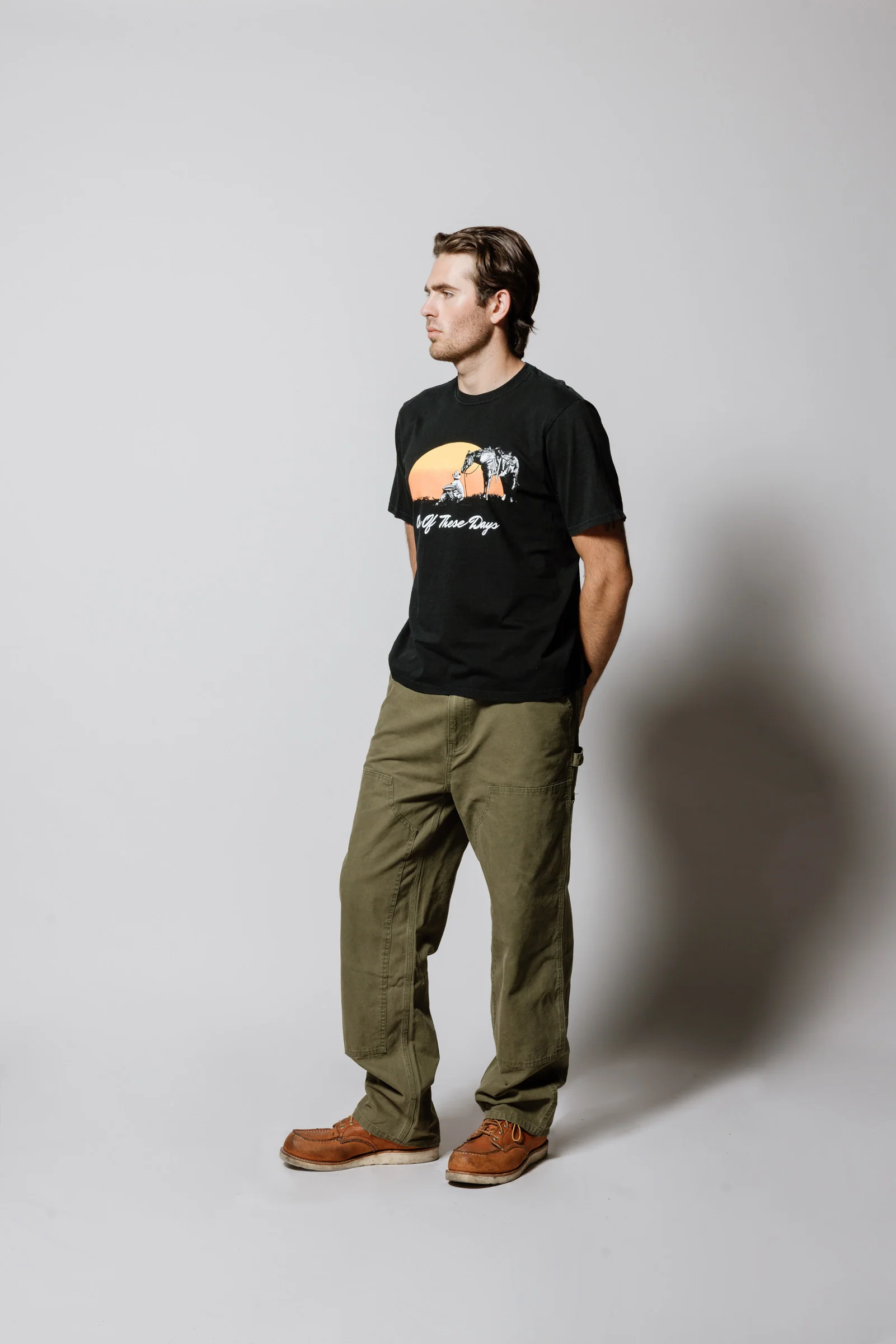 Canvas Double Knee Pant | Olive - Image 5