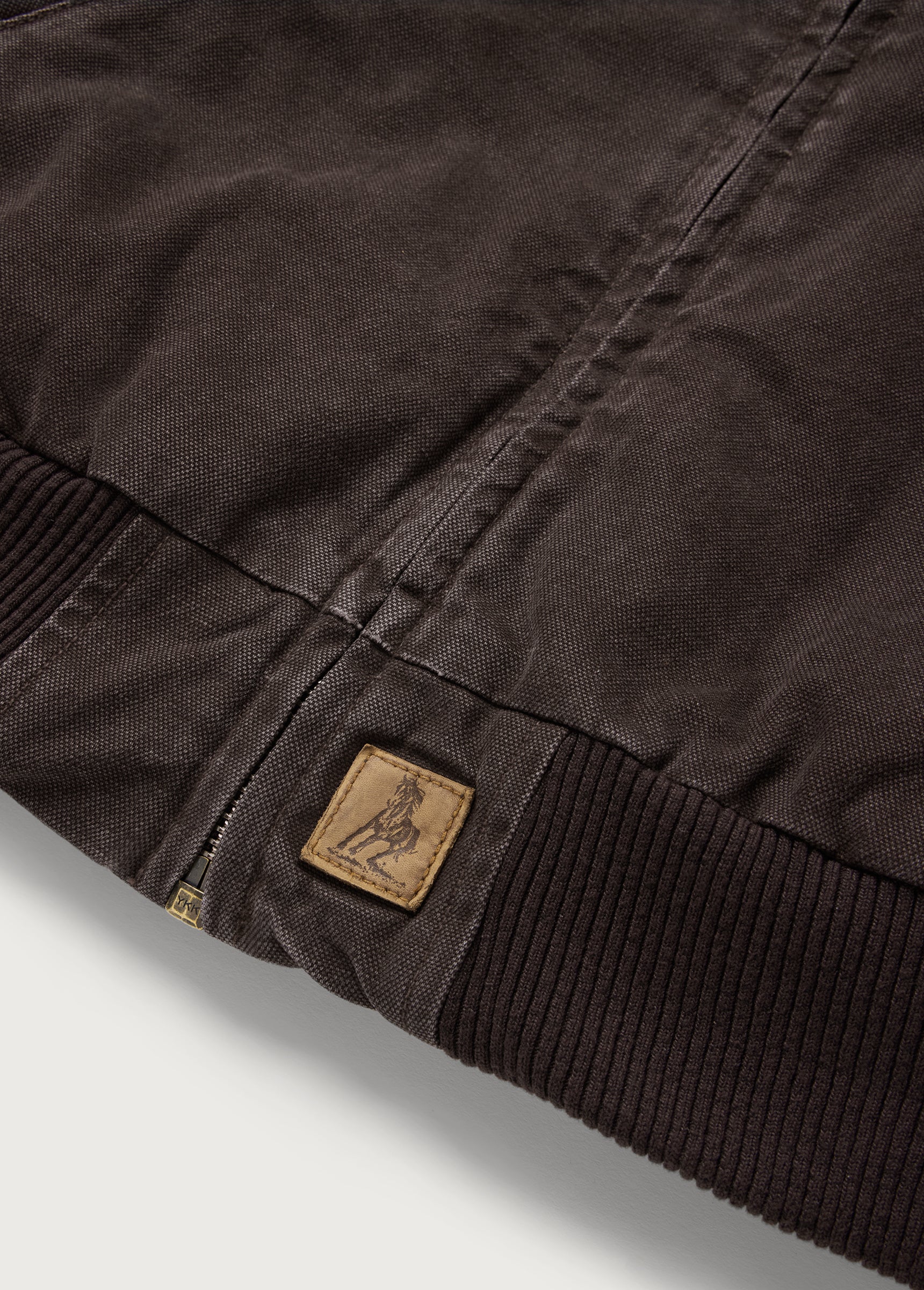 Canvas Ranch Jacket | Washed Brown - Image 4
