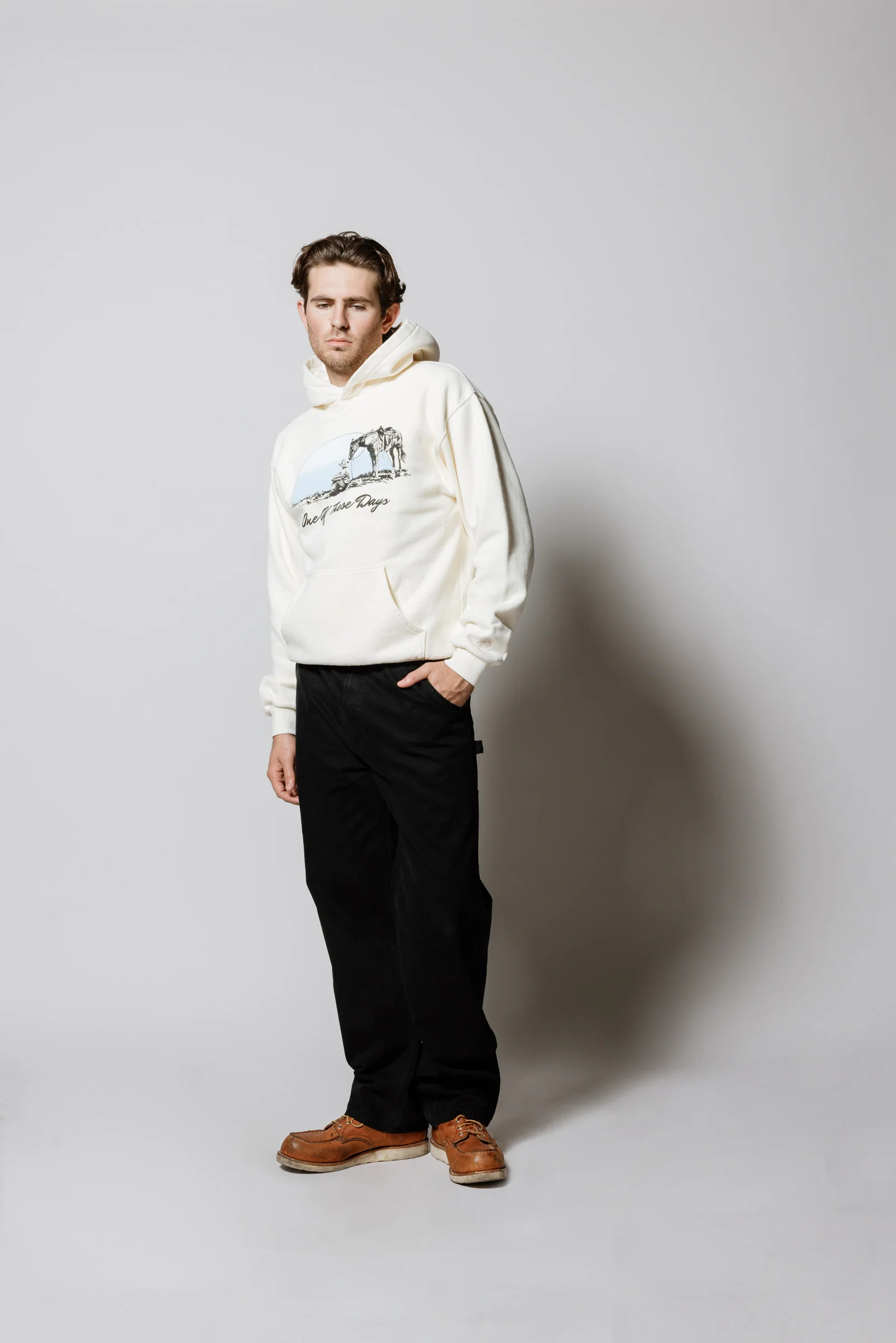 Could Only Remember Hooded Sweatshirt | Bone - Image 5