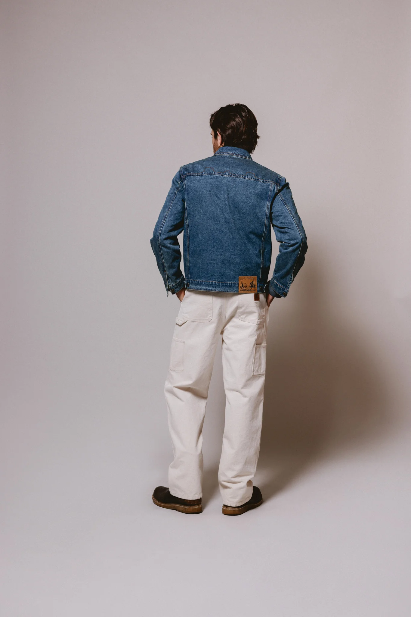If Not For The Rest Of Time Painters Pants | Natural - Image 8