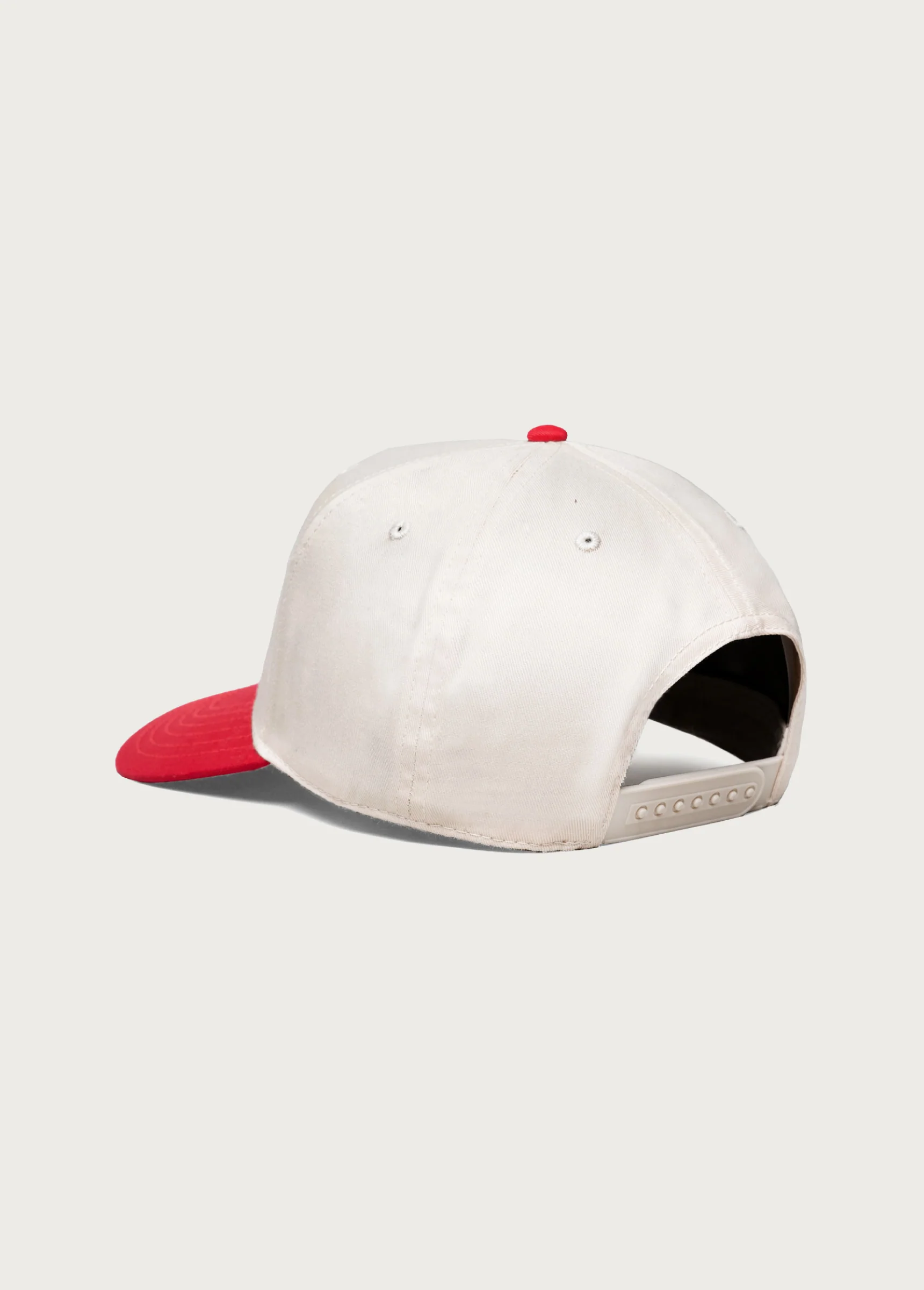 Just For A Moment 5 Panel Hat | Natural/Red - Image 2