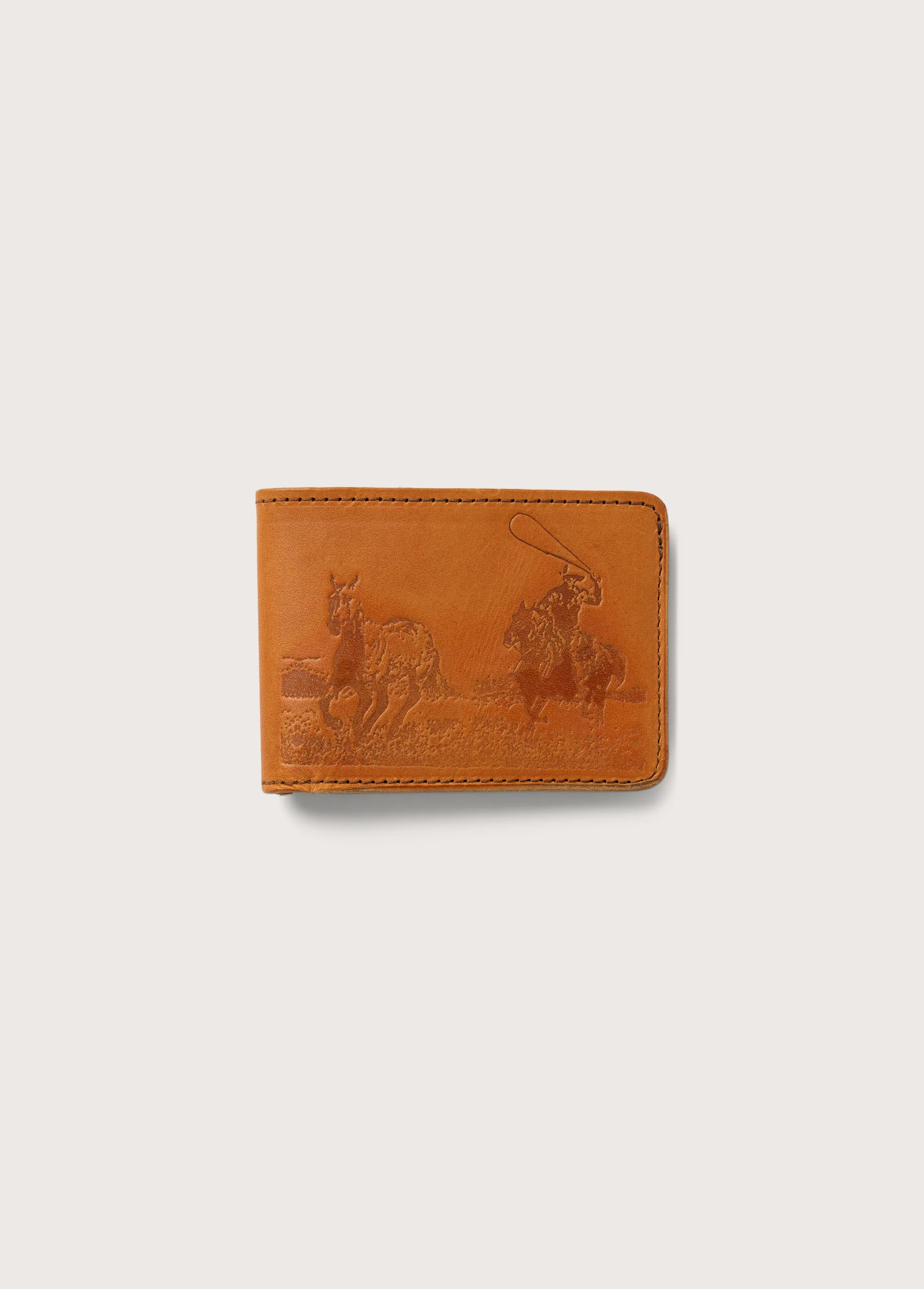 Just For A Moment Leather Bi Fold Wallet USA | Tan