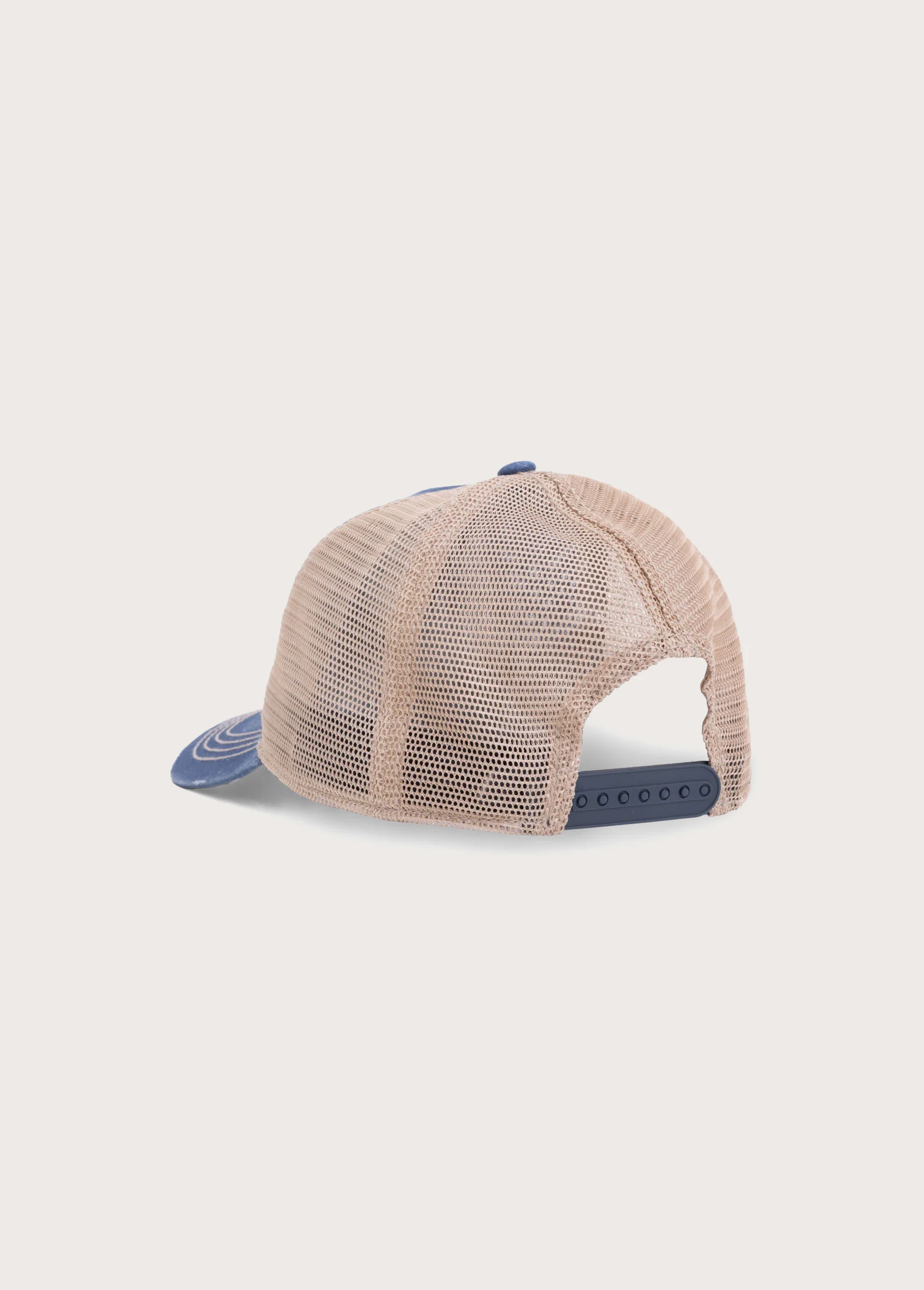 OTD Distressed Canvas Trucker Hat | Blue - Image 3