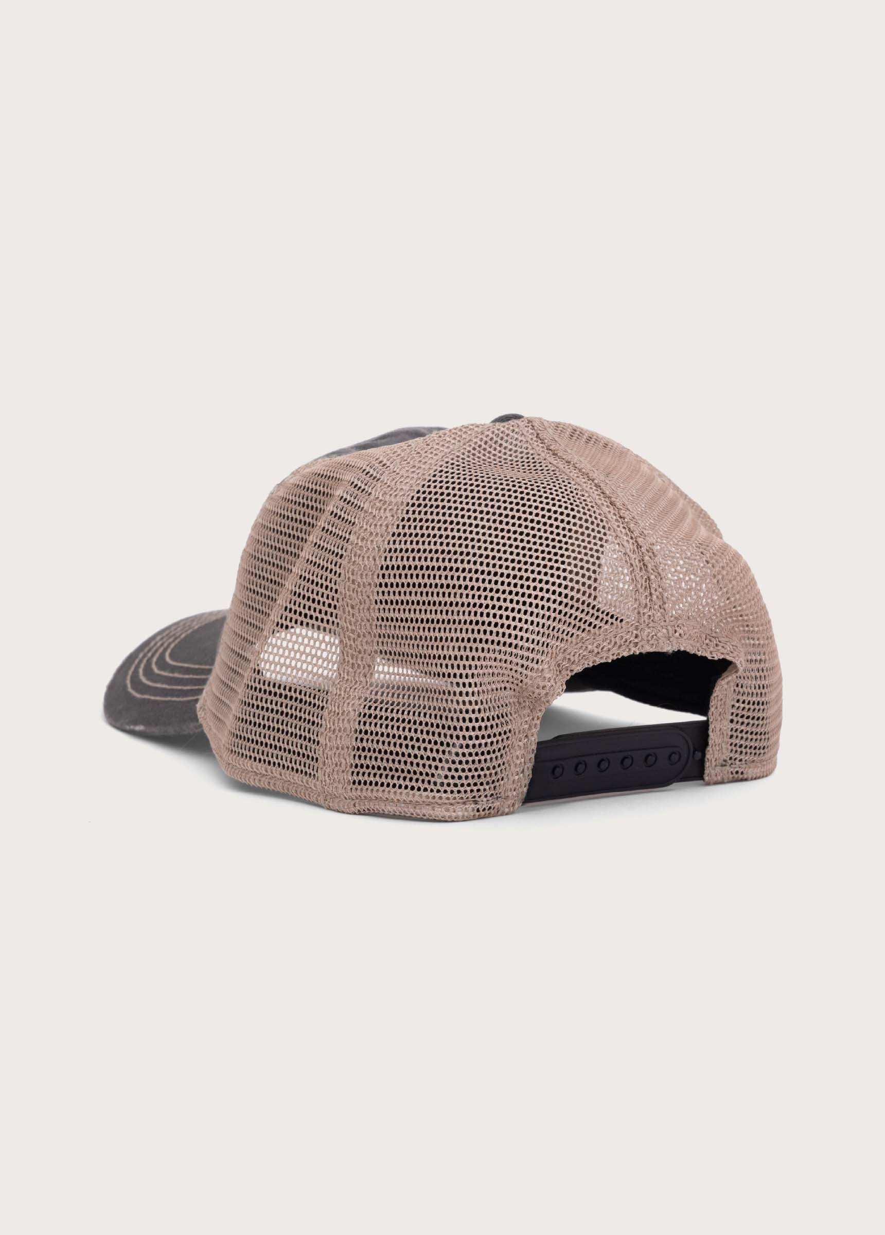 OTD Distressed Canvas Trucker Hat | Charcoal - Image 3