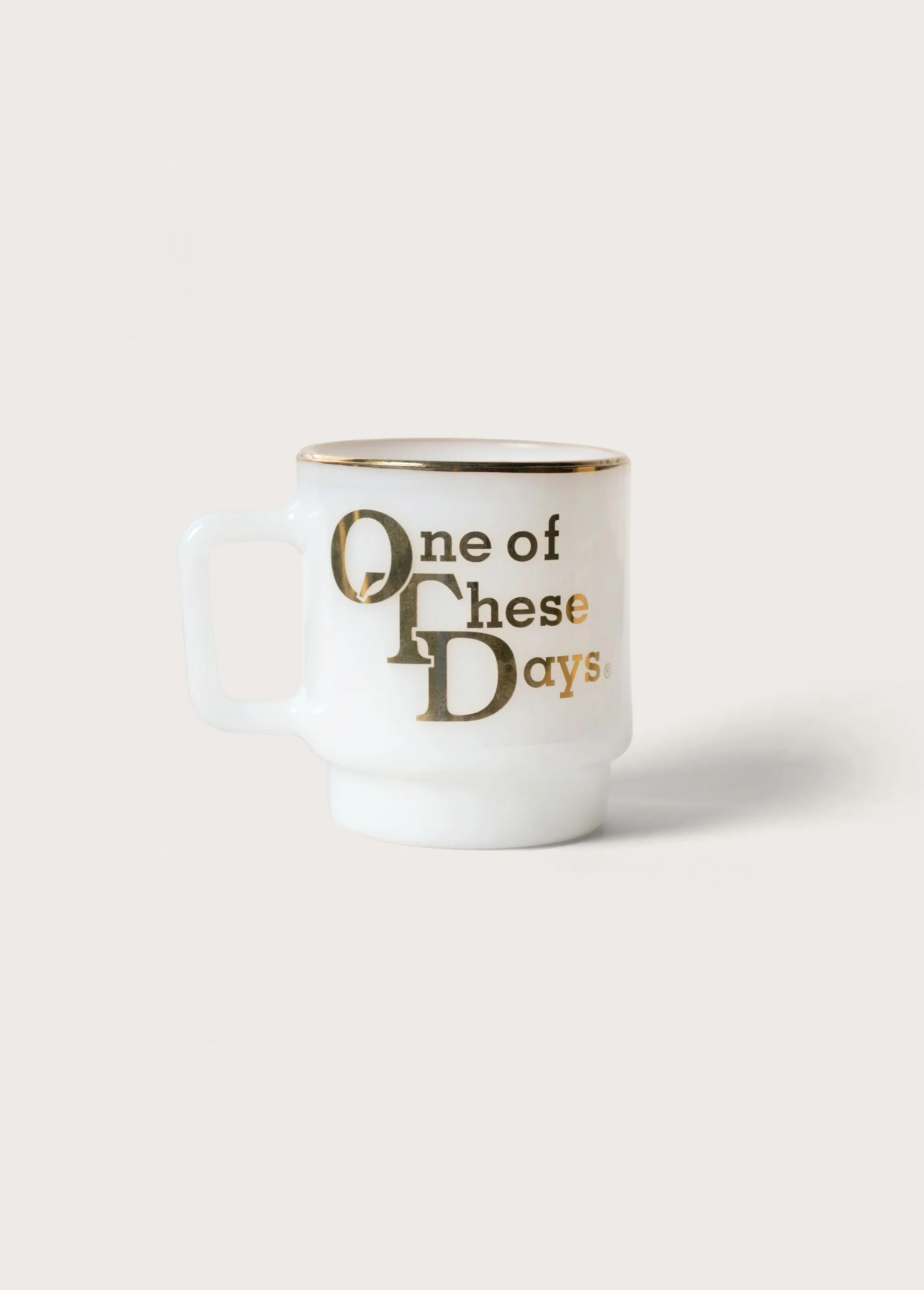 OTD Stacked Logo Milk Glass - Image 2