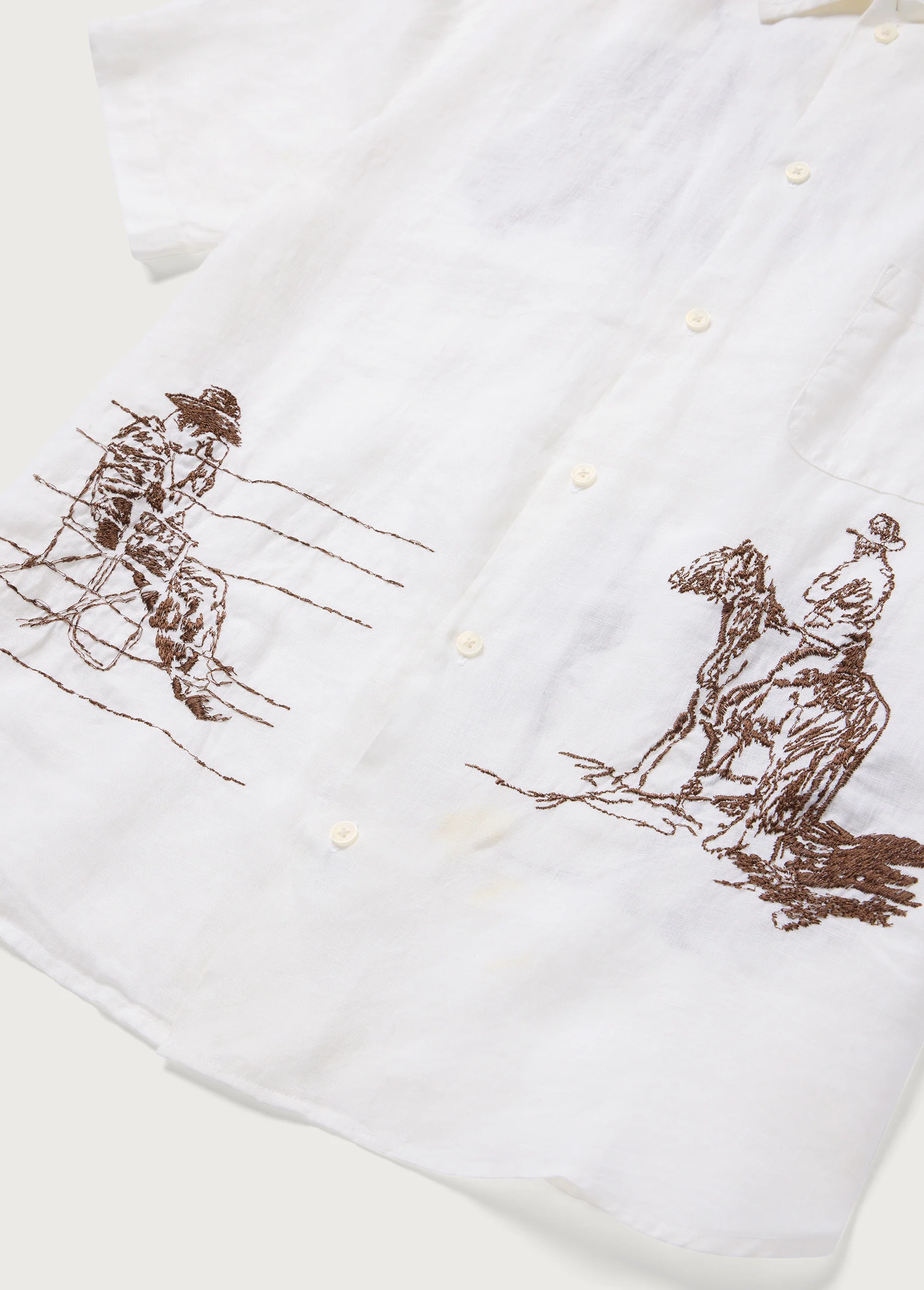 Remember Me Camp Shirt | Ivory - Image 3