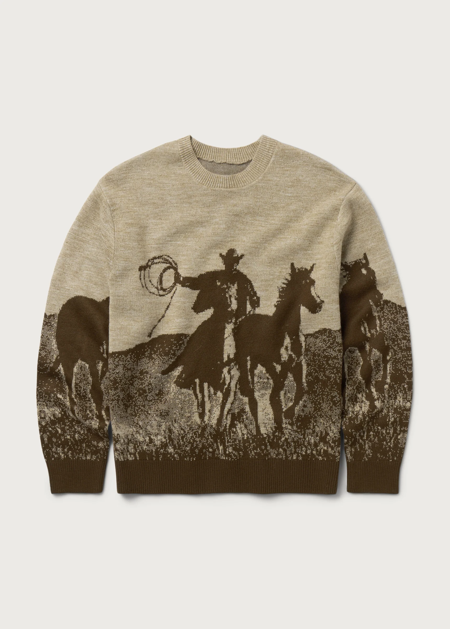 Spirit Of The Planes Knit Sweater | Brown